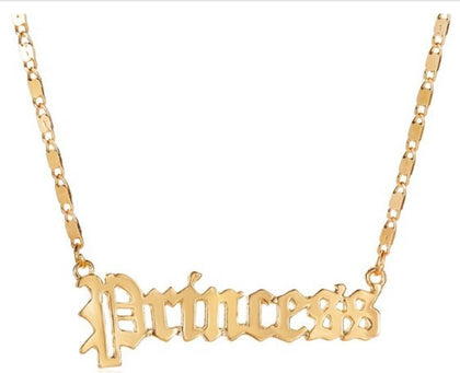 Gold Princess Necklace
